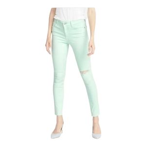 💫HOST PICK💫❤ Like New Mint Green Rockstar Distressed Jeans Old Navy